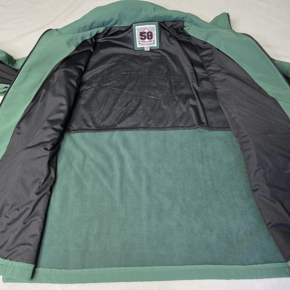 Michigan State Spartans Jacket Mens 2XL Soft Shell Full Zip NCAA Football NWOT - Picture 10 of 13